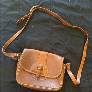 Coach Tan Leather Crossbody Bag
